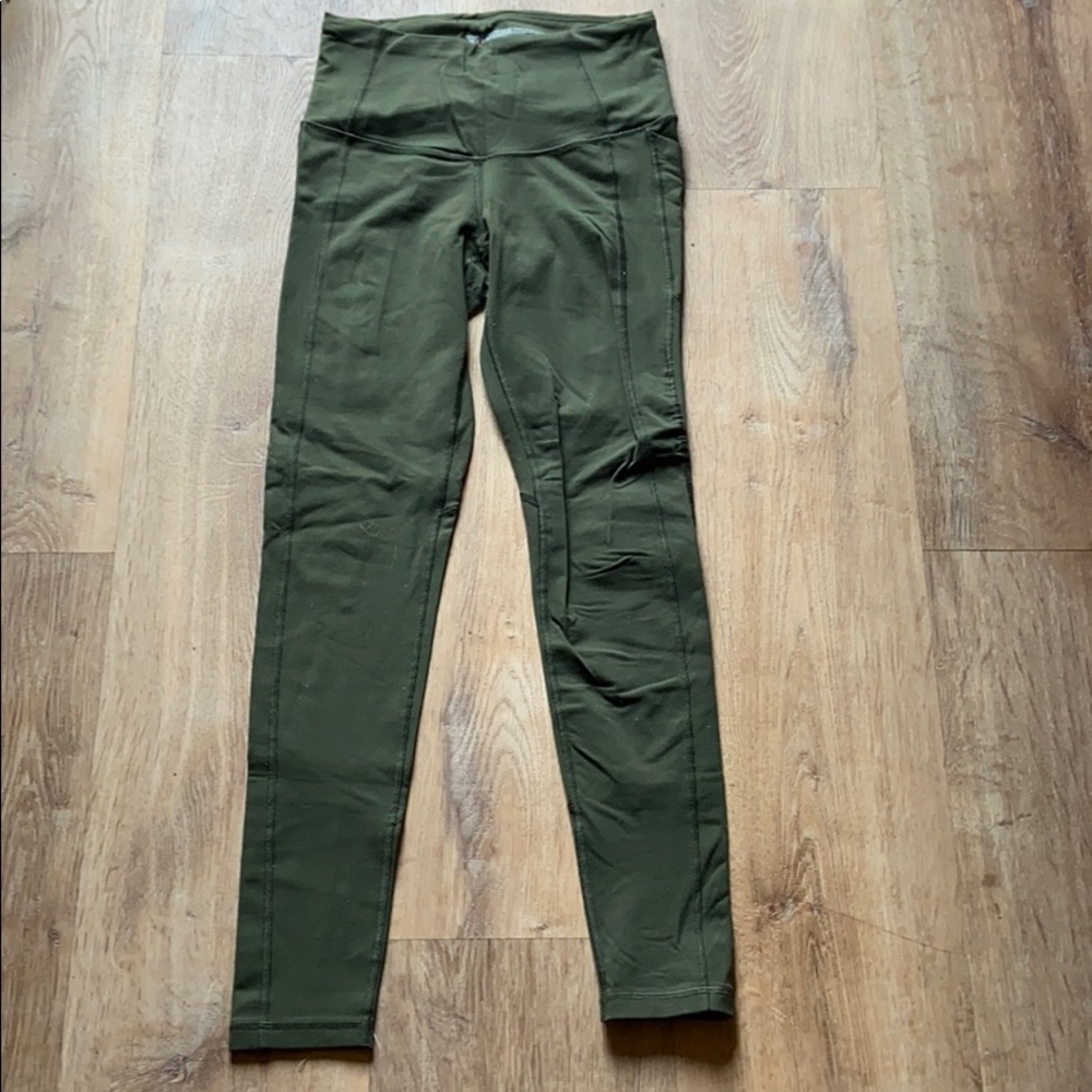 Green Victoria Secret SPORT Leggings